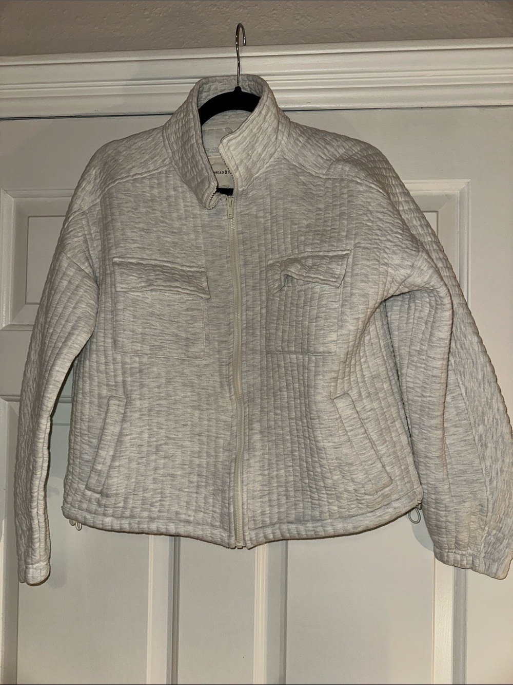 Thread and supply quilted jacket